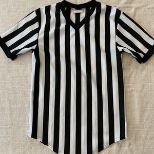 Unisex referee shirt small/medium fit.